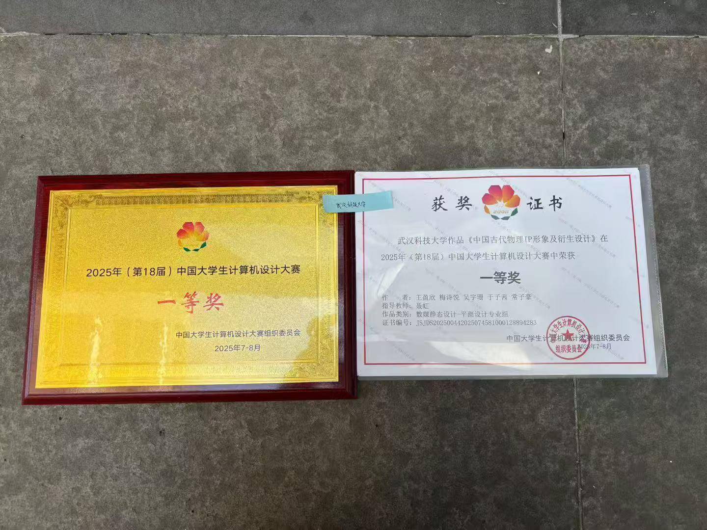 获奖证书 团队供图.jpg