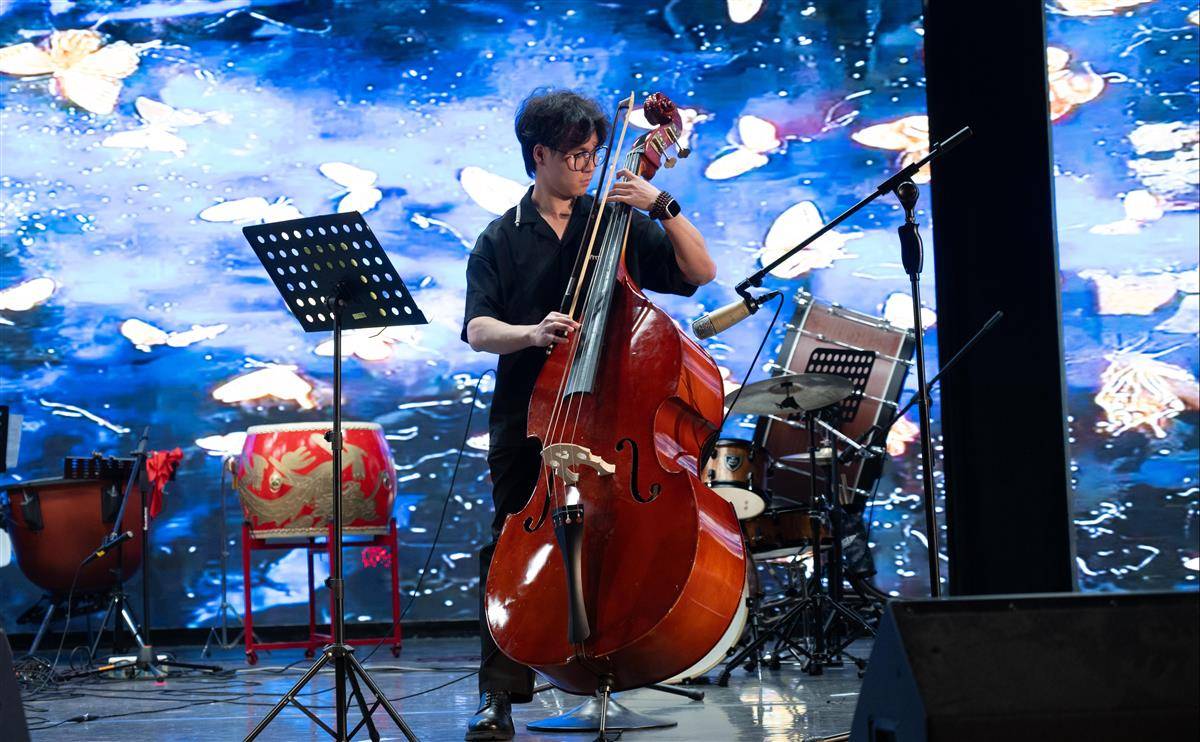 演出现场。通讯员 王悦潭 摄